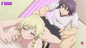 Keményen megkuffantotta a nagy mellű szöszke leányzó meseszép muffját a fickója - Hentai Thumb